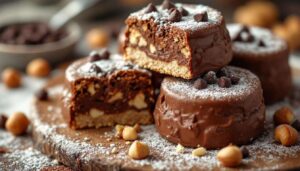 Dopocena ho coccolato tutti con questo dolcetto, piccoli pezzi di paradiso fatti di nutella