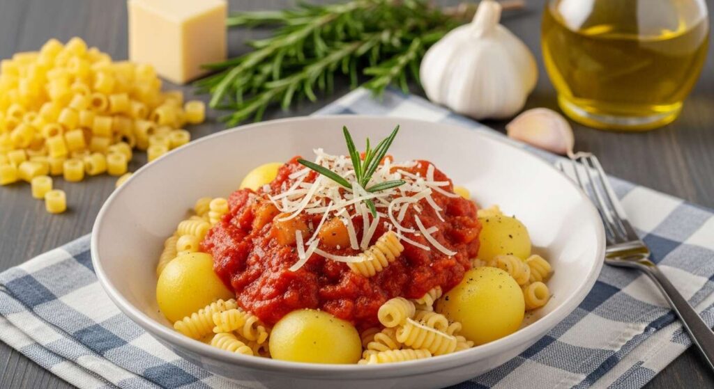 La pasta e patate di mia nonna: il segreto del “doppio fondo” per una cremosità infinita