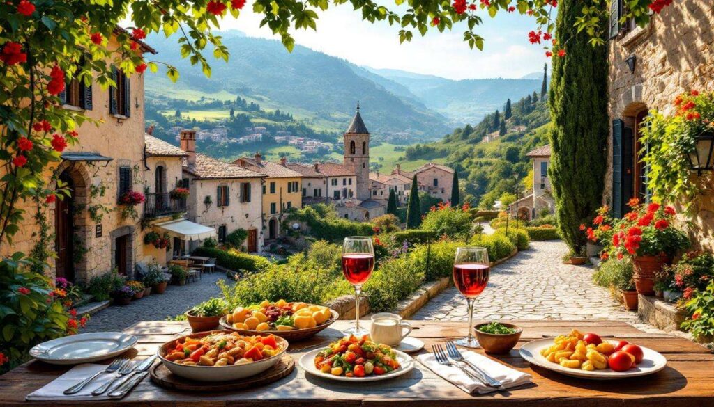 Non visitare questo borgo senza assaggiare il piatto tipico