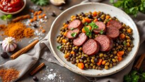 Cotechino e lenticchie speziate in umido: la versione profumata di Capodanno