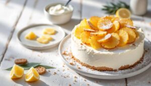 Torta fredda yogurt e ananas senza forno: cremosa, si prepara in anticipo