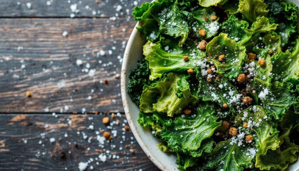 Cavolo nero in friggitrice ad aria: lo snack sano pronto in 9 minuti