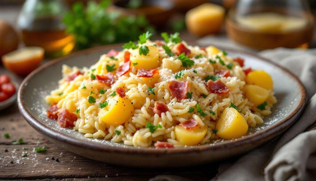 Riso e patate, un abbinamento semplice che diventa un comfort food irresistibile per ogni occasione