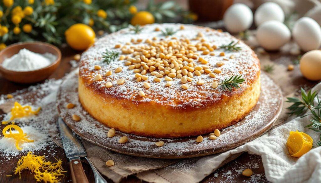 Ricetta della torta coi pinoli: un dolce rustico che racconta sapori autentici di tradizione